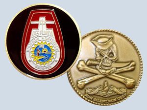 USS Florida SSBN 728 Challenge Coin
