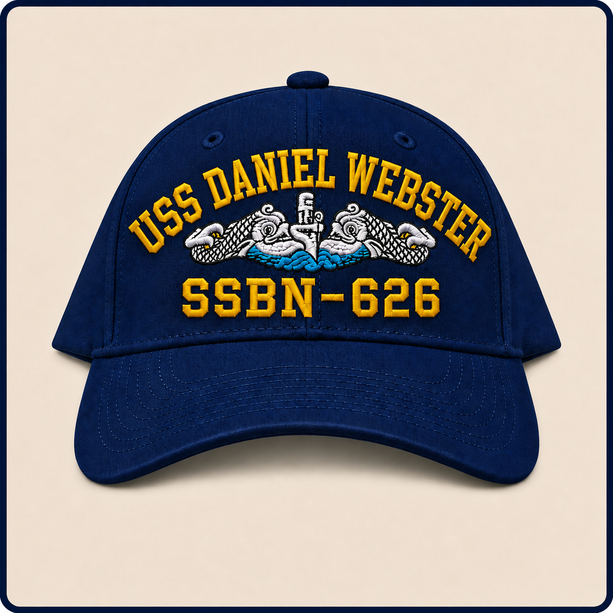 USS DANIEL WEBSTER SSBN-626 HAT approved boat mockup