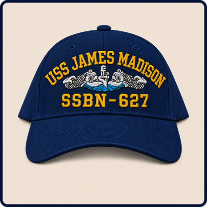 USS JAMES MADISON SSBN-627 HAT approved boat mockup