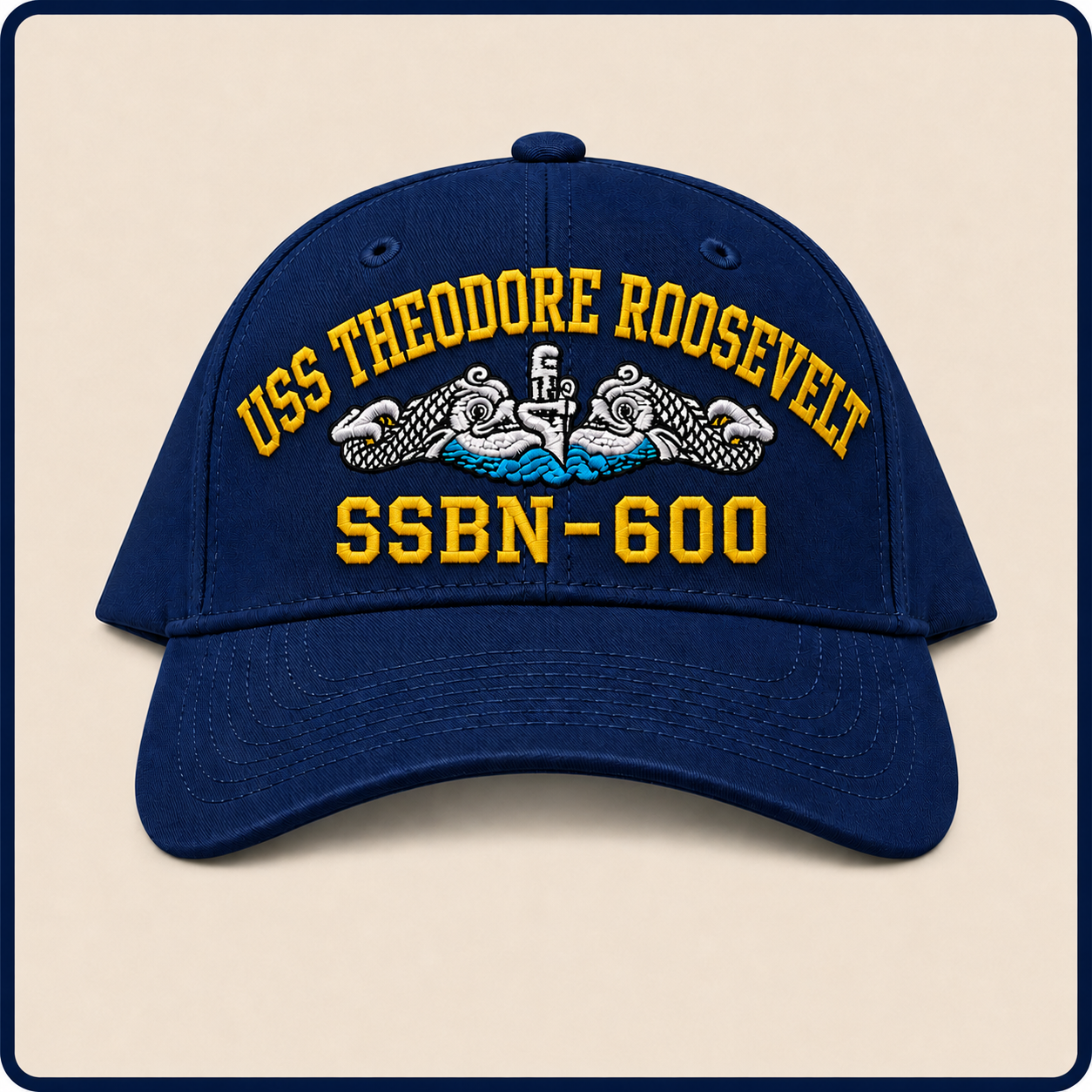 USS THEODORE ROOSEVELT SSBN-600 HAT approved boat mockup