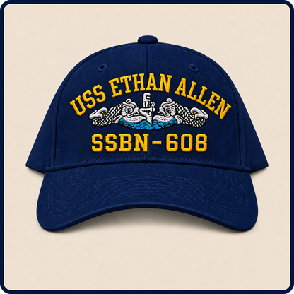 USS ETHAN ALLEN SSBN-608 HAT approved boat mockup