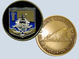 USS Oklahoma City SSN 723 Challenge Coin
