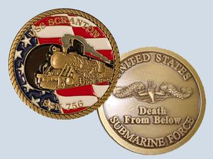 USS Scranton SSN 756 Challenge Coin