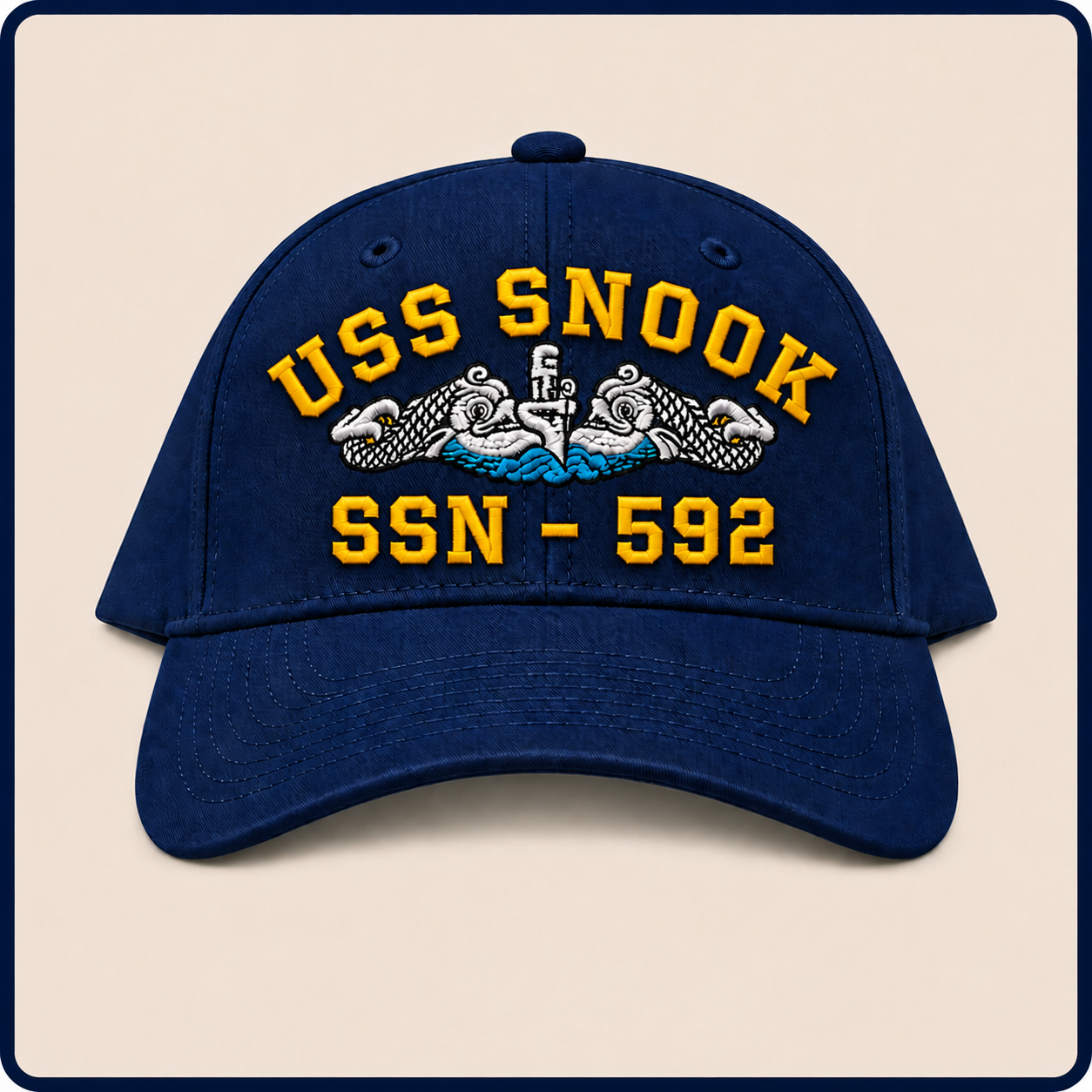 USS SNOOK SSN-592 HAT approved boat mockup