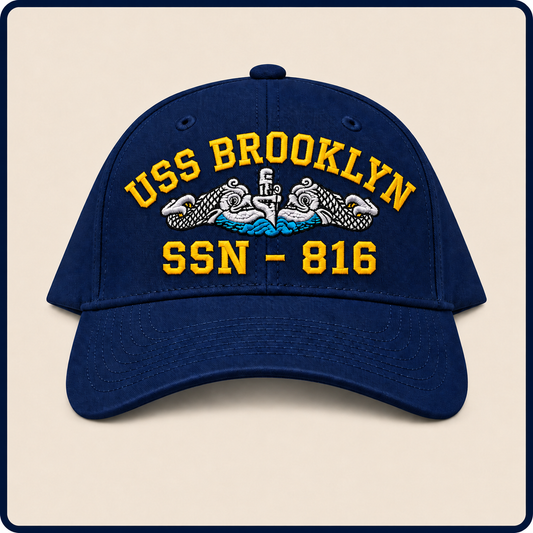 USS BROOKLYN SSN-816 HAT approved boat mockup