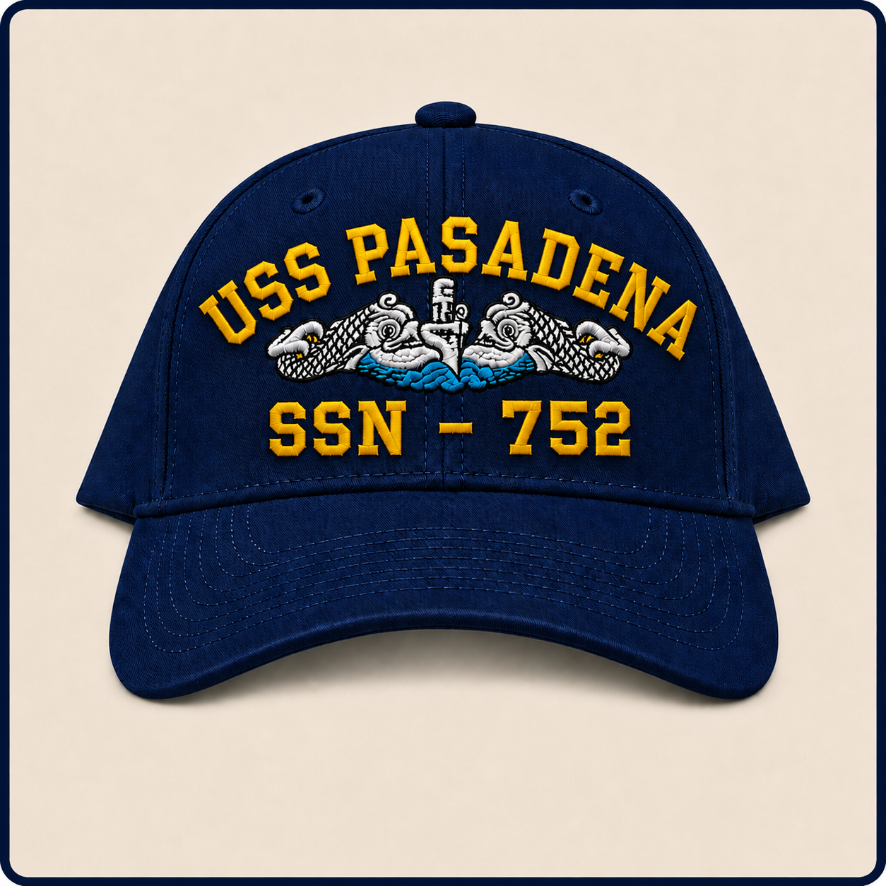 USS PASADENA SSN-752 HAT approved boat mockup