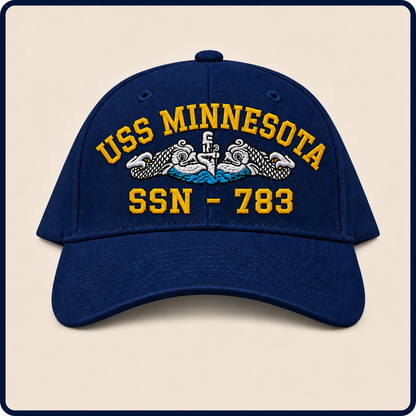 USS MINNESOTA SSN-783 HAT approved boat mockup