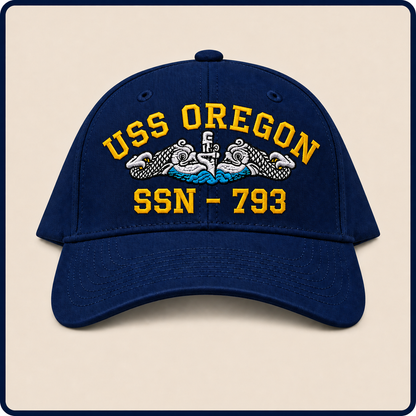 USS OREGON SSN-793 HAT approved boat mockup