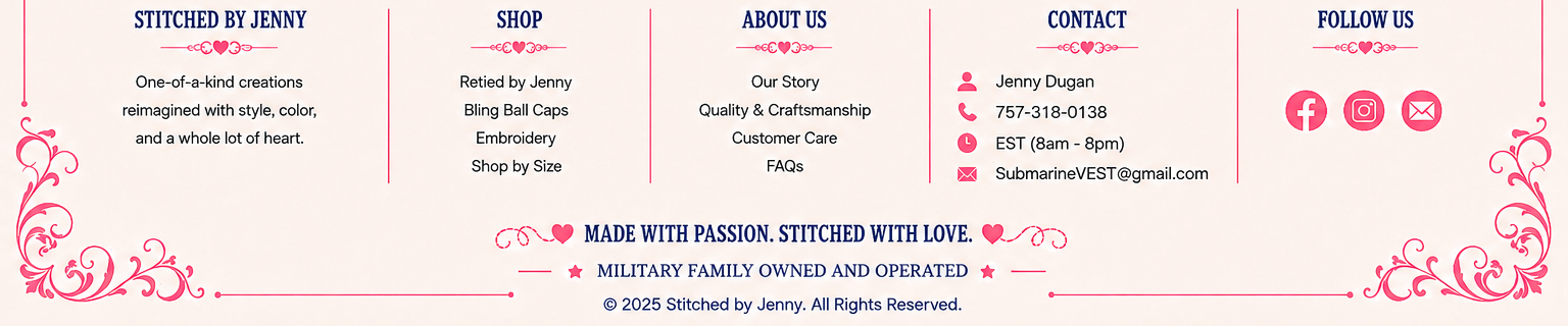 Sew Jenny Shop footer artwork