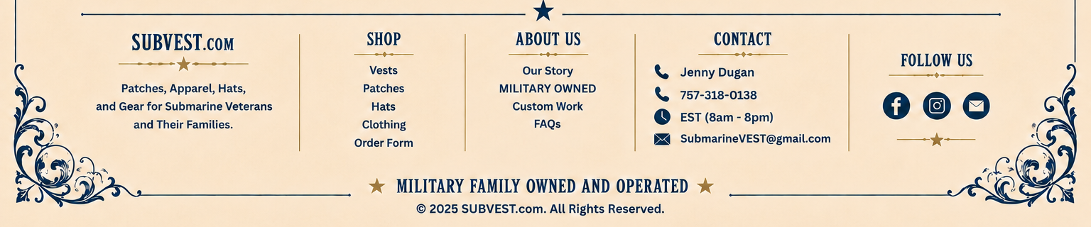 SUBVEST Hats footer artwork